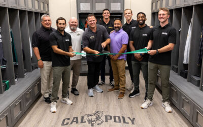 Cal Poly Wrestling Locker Room